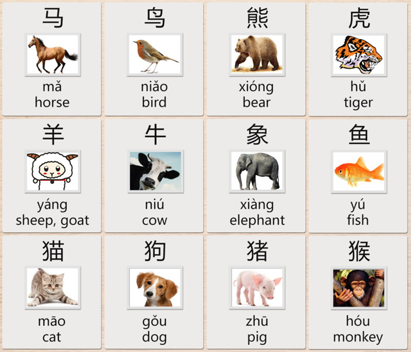 animals chinese